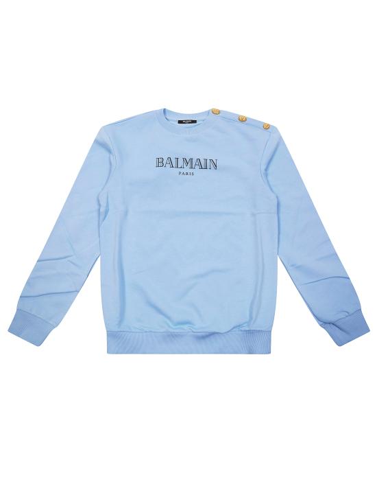 26SS [키즈] 발망 티셔츠 BY4P20Z3183 652NE AZZURRO