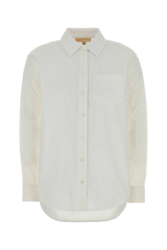 26SS 마이클 코어스 셔츠 MR640TYKLZ WHITE White