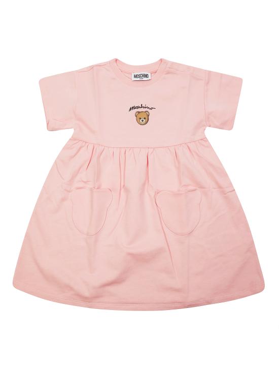 26SS [키즈] 모스키노 원피스 MDV0DGLCA19 50209 ROSA