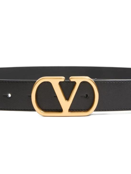26SS 발렌티노 가라바니 가죽 벨트 YT0SM3IYR 0NO Black - VALENTINO GARAVANI