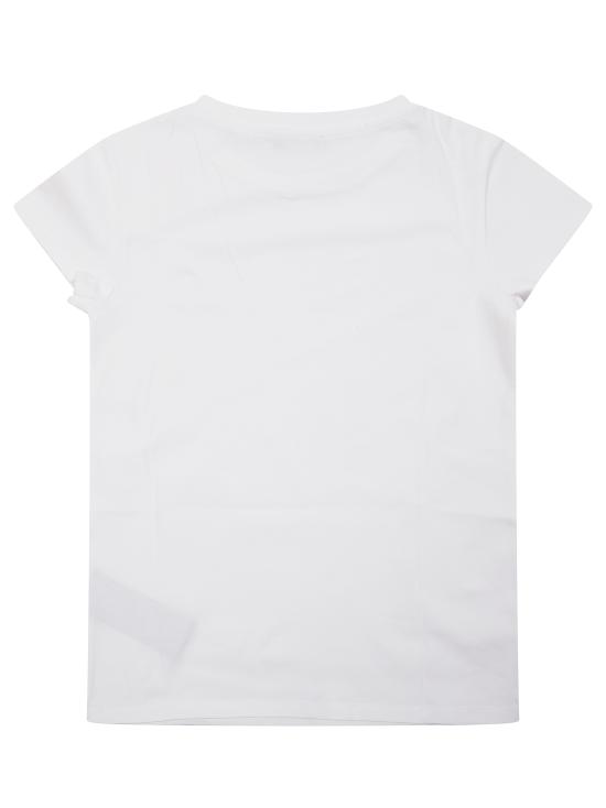 26SS [키즈] 발망 티셔츠 BY8C61Z3277 100NE BIANCO - BALMAIN