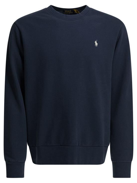 26SS 폴로 랄프로렌 포니 로고 레귤러 핏 스웨트셔츠 710916689017CRUISE NAVY Blue