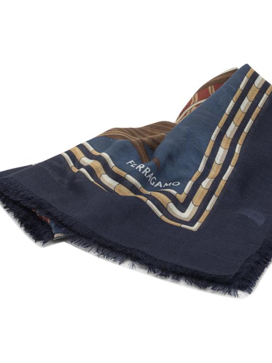 26SS 살바토레 페라가모 머플러/스카프 0790817 White - SALVATORE FERRAGAMO