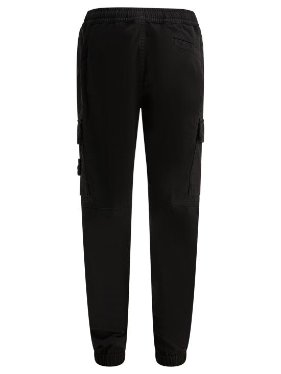 26SS [키즈] 스톤 아일랜드 스트레이트 팬츠 3100005S0012V0029 Black - STONE ISLAND