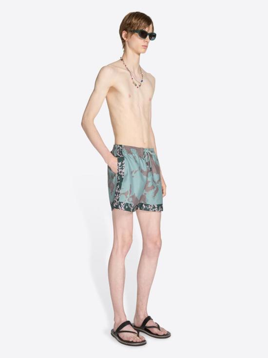 26SS 드리스 반 노튼 스윔팬츠 261 022500 3166 508 Petrol - DRIES VAN NOTEN