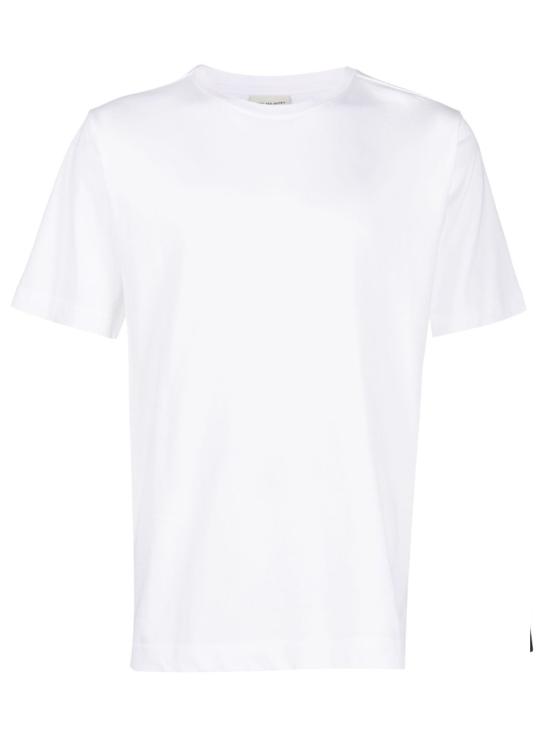 26SS 드리스 반 노튼 반팔 티셔츠 261 021100 3600 001 White