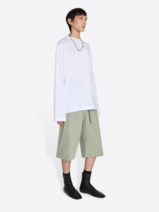 26SS 드리스 반 노튼 반팔 티셔츠 261 021103 3600 001 White - DRIES VAN NOTEN