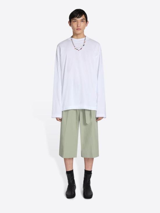 26SS 드리스 반 노튼 반팔 티셔츠 261 021103 3600 001 White - DRIES VAN NOTEN