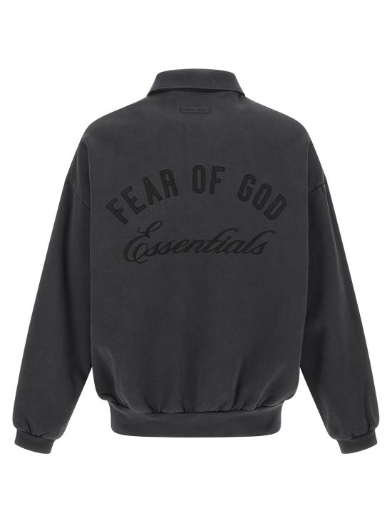 25FW 피어오브갓 폴로 티셔츠 192HO252042FVINTAGEBLACK Black - FEAR OF GOD