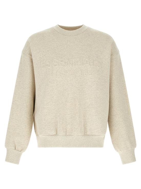 25FW 피어오브갓 긴팔 티셔츠 192HO256552FOATMEALHEATHER Gray