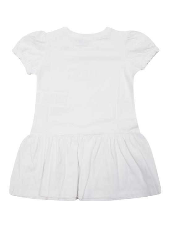 26SS [키즈] 모스키노 원피스 MAV0C7LBA00 10101 BIANCO - MOSCHINO