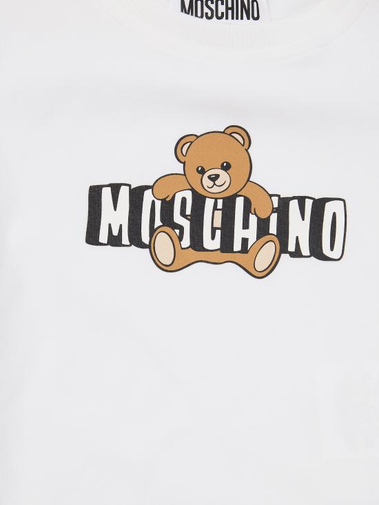 26SS [키즈] 모스키노 원피스 MAV0C7LBA00 10101 BIANCO - MOSCHINO