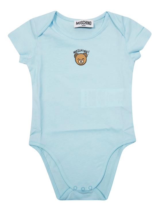 26SS [키즈] 모스키노 오버롤 MUT04KLAA03 40304 AZZURRO