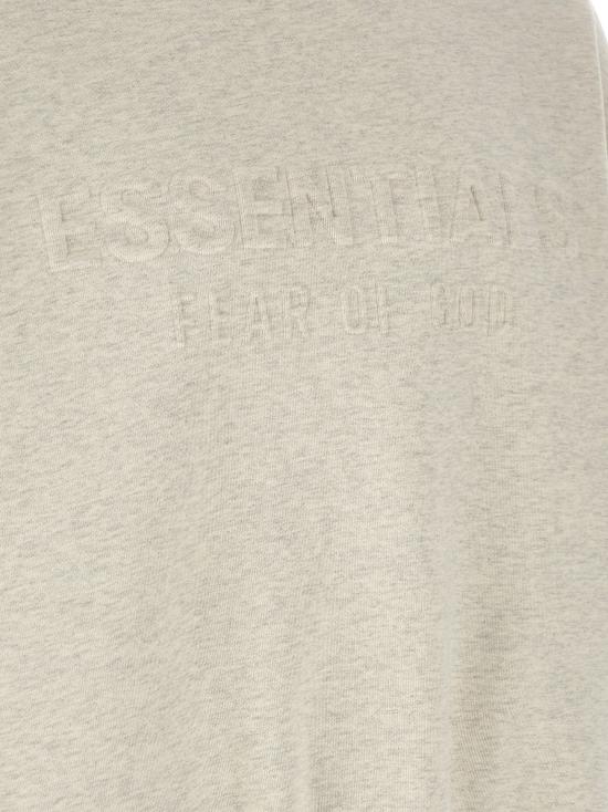 25FW 피어오브갓 긴팔 티셔츠 192HO256212FOATMEALHEATHER Gray - FEAR OF GOD