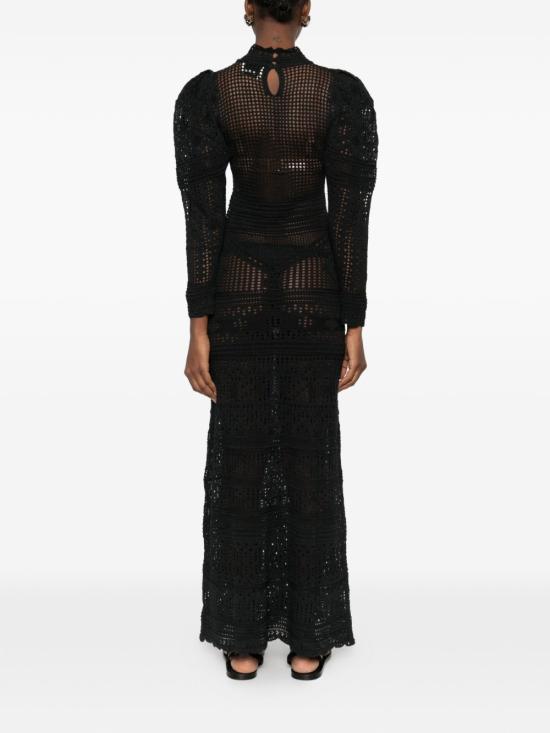 26SS 이자벨마랑 미디 원피스 RO1026FA D1L08I01BK Black - ISABEL MARANT