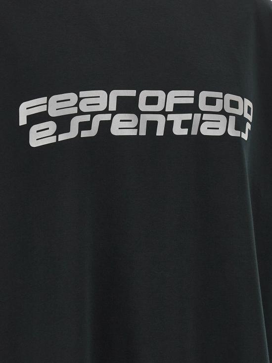 25FW 피어오브갓 반팔 티셔츠 125HO254501FVINTAGEBLACK Black - FEAR OF GOD