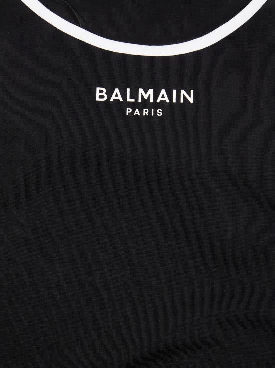 26SS [키즈] 발망 트레이닝 상의 BY8A12Z3277 930BC NERO - BALMAIN