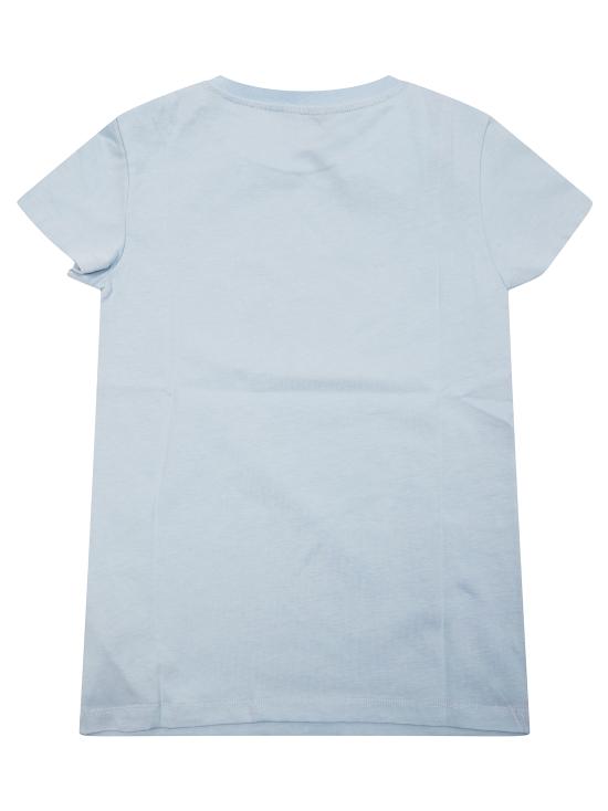 26SS [키즈] 발망 티셔츠 BY8A01Z3672 685OR AZZURRO - BALMAIN