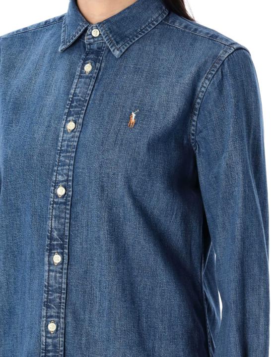26SS 폴로 랄프로렌 셔츠 211969458 001 Blue - POLO RALPH LAUREN