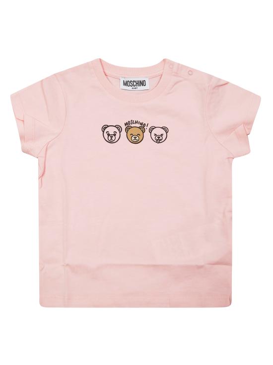 26SS [키즈] 모스키노 티셔츠 MUM04OLAA24 50209 ROSA