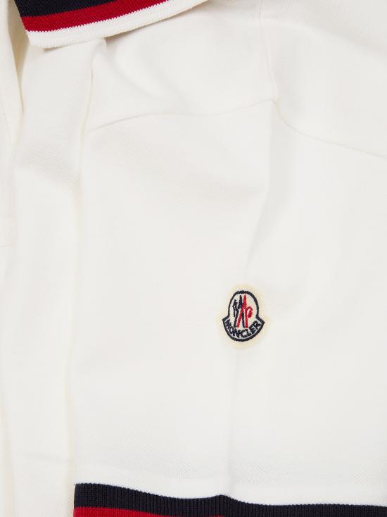 26SS [키즈] 몽클레어 폴로 셔츠 L19548A00003849 034 BIANCO - MONCLER