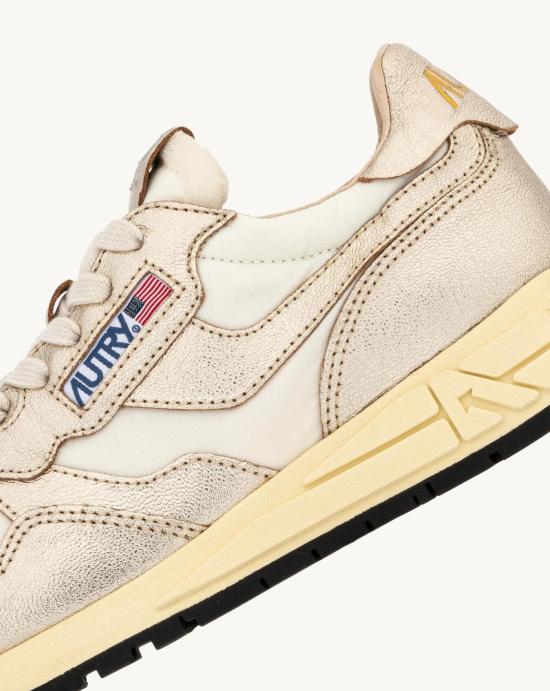 26SS 오트리 릴윈드 스니커즈 WWLW AN02 WHT GOLD Dorado - AUTRY