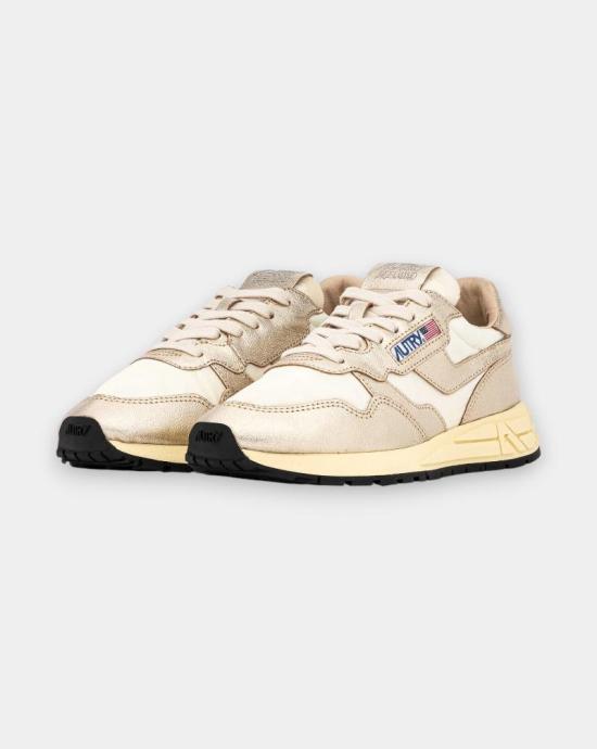 26SS 오트리 릴윈드 스니커즈 WWLW AN02 WHT GOLD Dorado - AUTRY