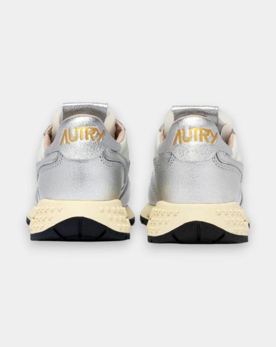 26SS 오트리 릴윈드 스니커즈 WWLW AN01 WHT SILV Plateadas - AUTRY