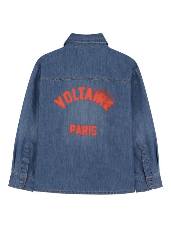 26SS [키즈] 자딕앤볼테르 셔츠 X60594 Z10 Blue - ZADIG & VOLTAIRE