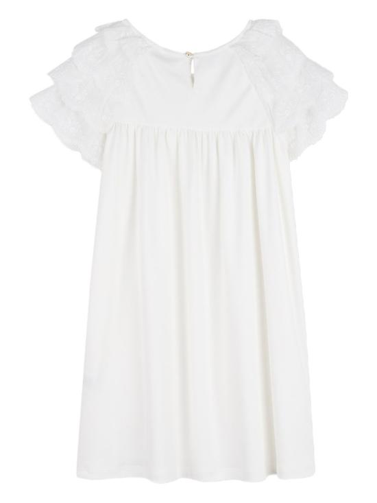 26SS [키즈] 끌로에 원피스 C20821 117 White - CHLOE