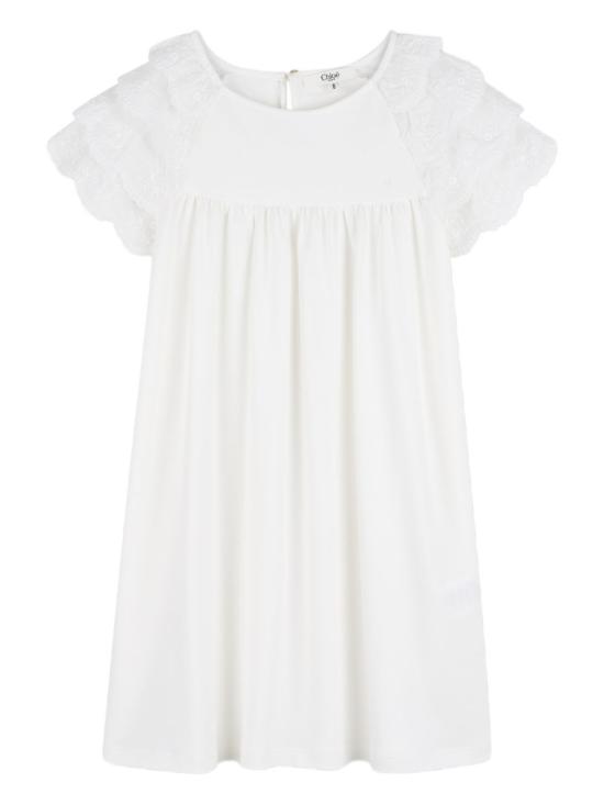 26SS [키즈] 끌로에 원피스 C20821 117 White