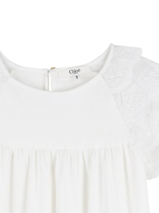 26SS [키즈] 끌로에 원피스 C20821 117 White - CHLOE