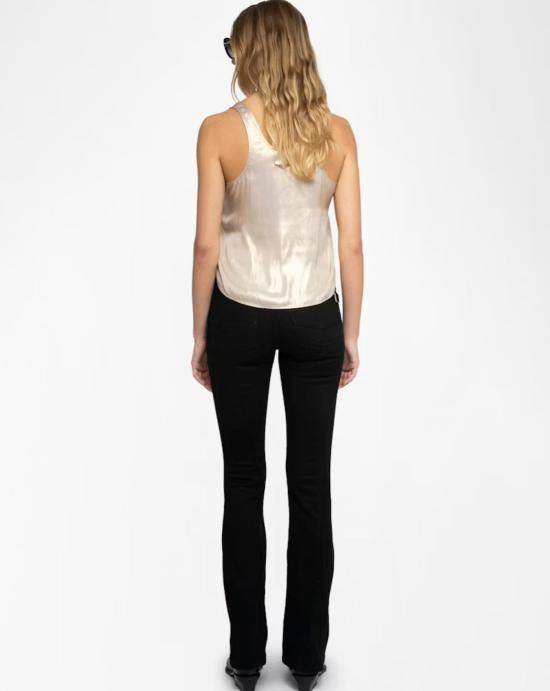 26SS 자딕앤볼테르 민소매 티셔츠 WWTO01986 700 Golden - ZADIG & VOLTAIRE