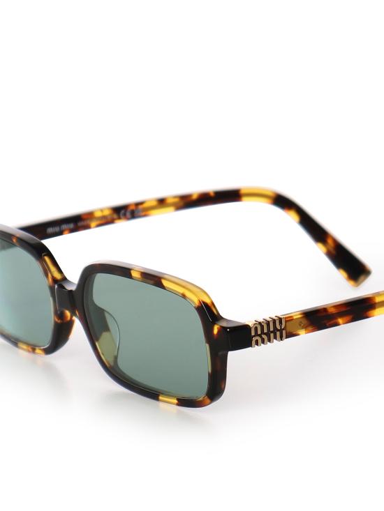 26SS 미우미우 리가드 선글라스 MU11ZS VAU04M51 Brown green - MIU MIU