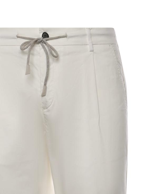 26SS 일레븐티 수트 팬츠 M75PANG03TET0K007 01N White - ELEVENTY