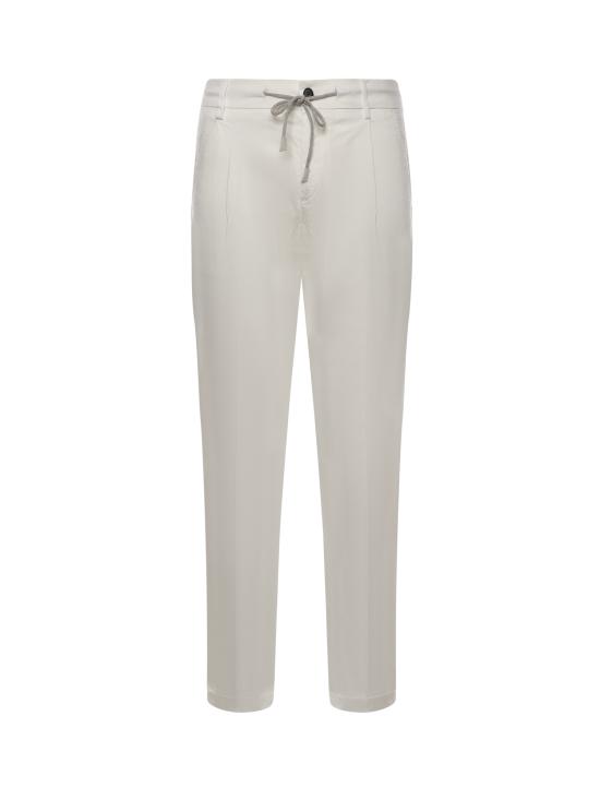 26SS 일레븐티 수트 팬츠 M75PANG03TET0K007 01N White