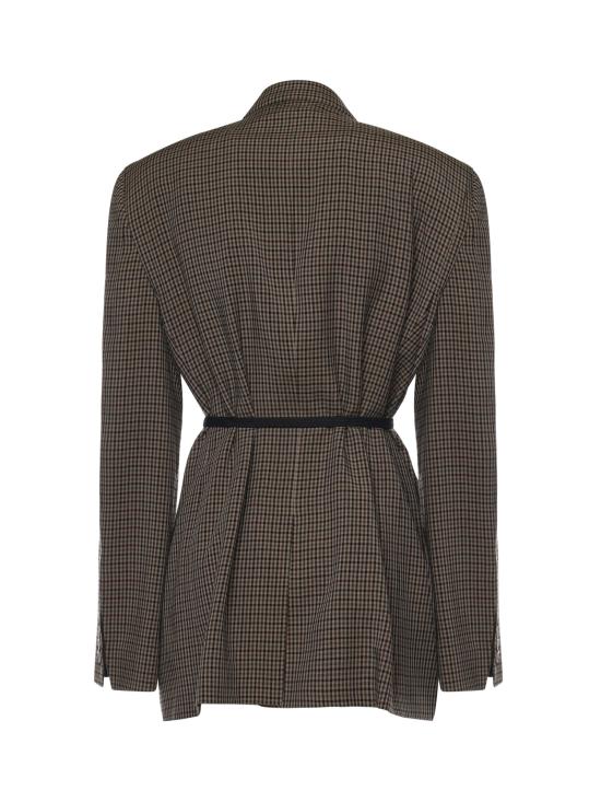 26SS 발렌시아가 수트 자켓 857365 TTO382866 Khaki brown - BALENCIAGA