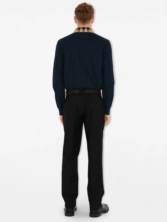 26SS 버버리 폴로 티셔츠 8098813 B3590 Blue - BURBERRY