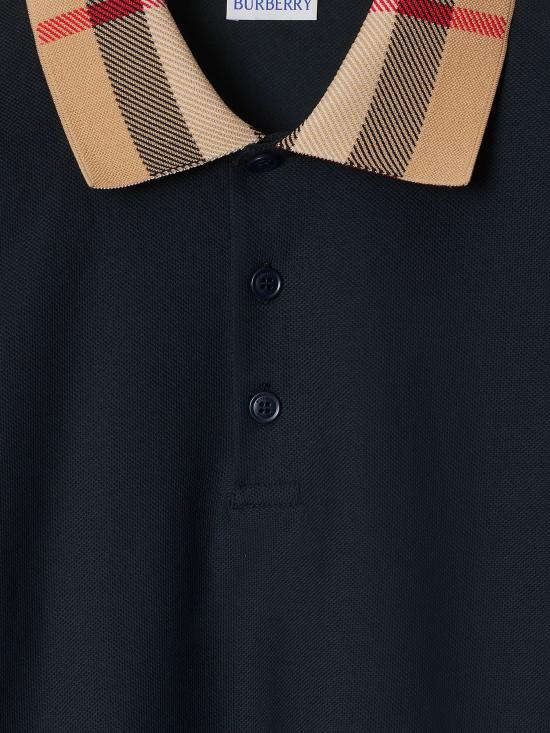 26SS 버버리 폴로 티셔츠 8098813 B3590 Blue - BURBERRY