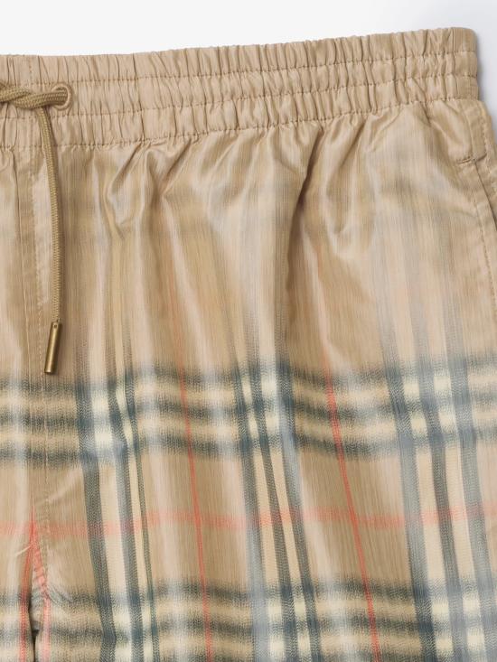 26SS 버버리 그라데이션 체크 스윔팬츠 8121695 B9368 Beige - BURBERRY