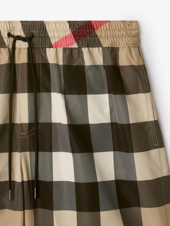 26SS 버버리 체크 스윔팬츠 8112682 A7028 Beige - BURBERRY