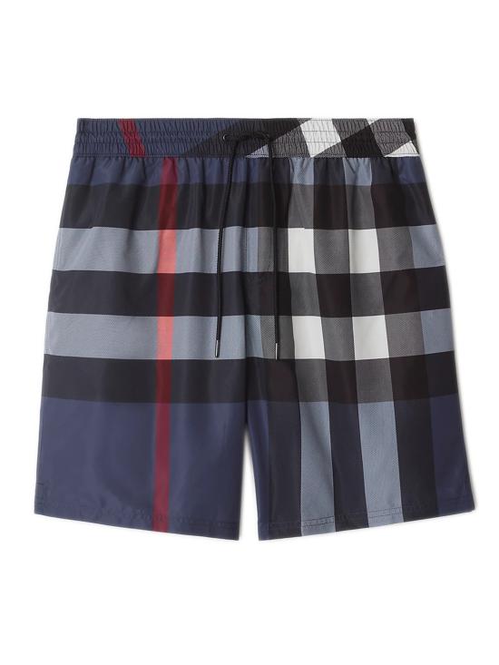 26SS 버버리 체크 스윔팬츠 8112685 A5805 Blue