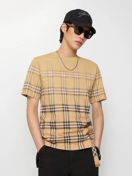 26SS 버버리 반팔 티셔츠 8119022 B9368 Beige - BURBERRY