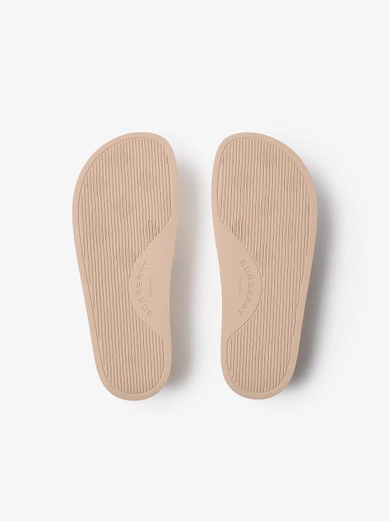 26SS 버버리 체크 슬라이드 8107513 C1791 Beige - BURBERRY