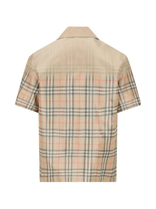 26SS 버버리 반팔 셔츠 8119159 B9368 Beige - BURBERRY