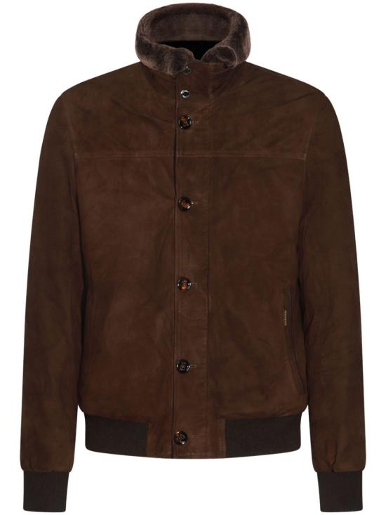 25FW 무레르 CLEROS-P1 클레로스 P1 보머 자켓 MOUBO100178 TEPA041U0202 Brown