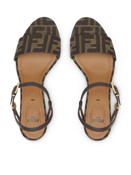 26SS 펜디 샌들 8X8663AJZFF1D1C Brown - FENDI