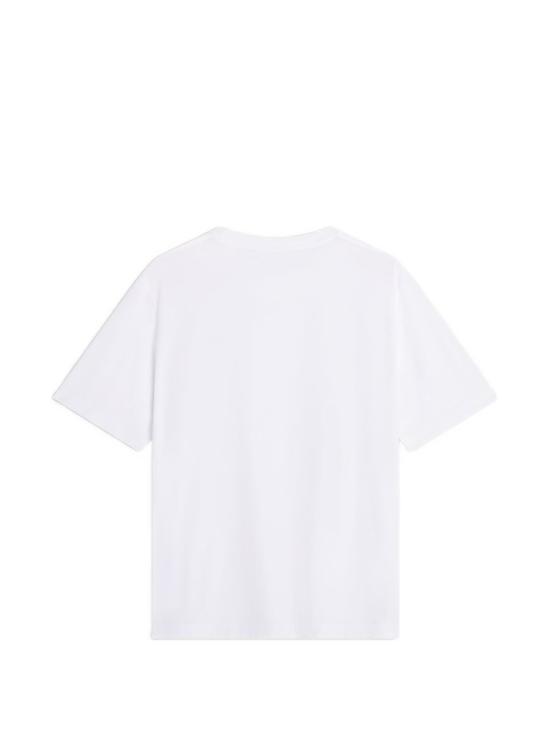 26SS 메종키츠네 드리밍 폭스 컴포트 티셔츠 QM00102K J7026P100 White - MAISON KITSUNE