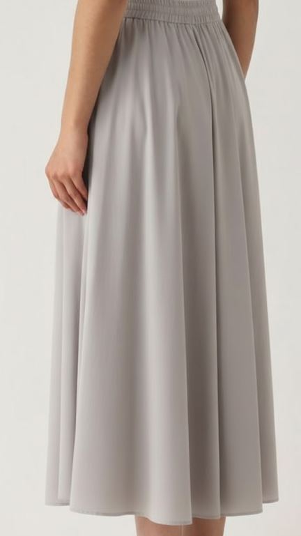 26SS 에르노 미디 스커트 GN000007D 12431SZ9403 Grey - HERNO