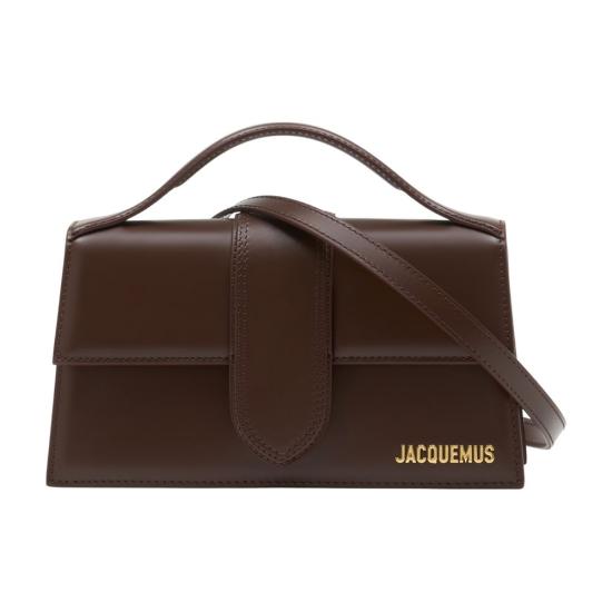 26SS 자크뮈스 라지 밤비노 크로스바디 플랩 백 BAW00007BC01A01 850 brown